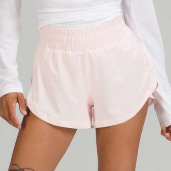 Lululemon Strawberry Milkshake Shorts 3 in - Picture 5 of 5